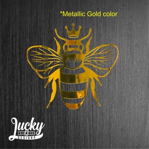 Queen bee Vinyl sticker
