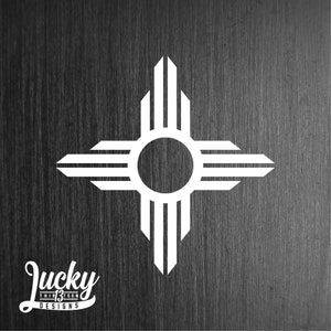 Zia vinyl decal