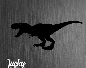 Long Neck Tyrannosaurus Rex Dinosaur Vinyl Stickers pterodactyl triceratops 3\u201d TEA REX