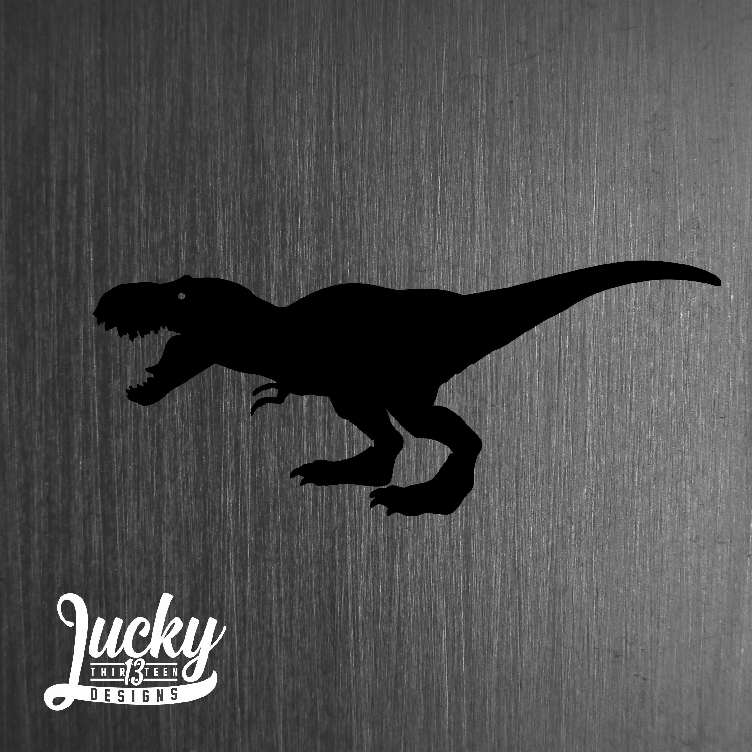 Chrome Dino Vinyl Decal for Car (gaming dinosaur offline google) for laptop