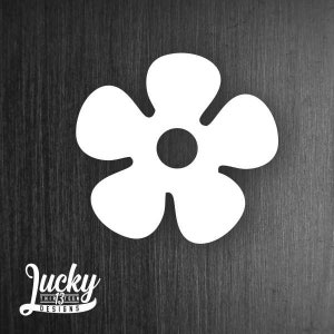 Groovy Hippie flower vinyl decal
