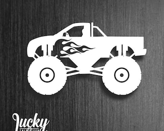 Monster Truck  vinyl decal