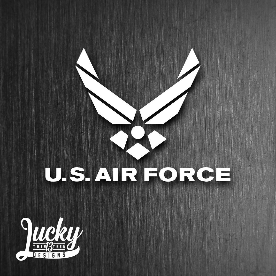 US Air Force Vinyl Decal Etsy