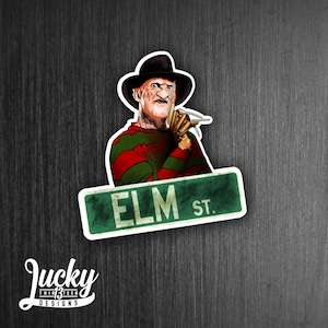 Freddy vinyl decal sticker