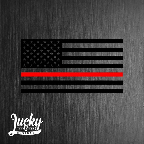 American Flag Decal 3-Pack Thin Blue Line & Red Line Skull S - Vinyl Stickers For Car & Truck Bumper Sticker - Foto 7