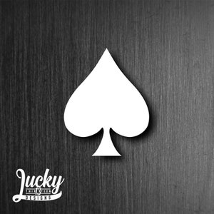 Spade Vinyl decal