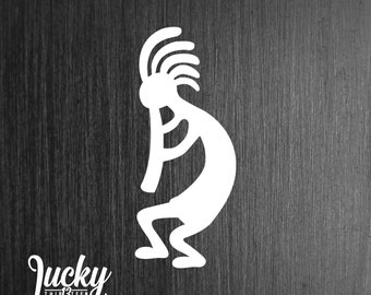 kokopelli vinyl decal