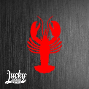 Lobster vinyl decal