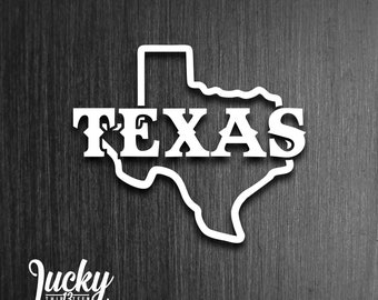 Texas Vinyl decal