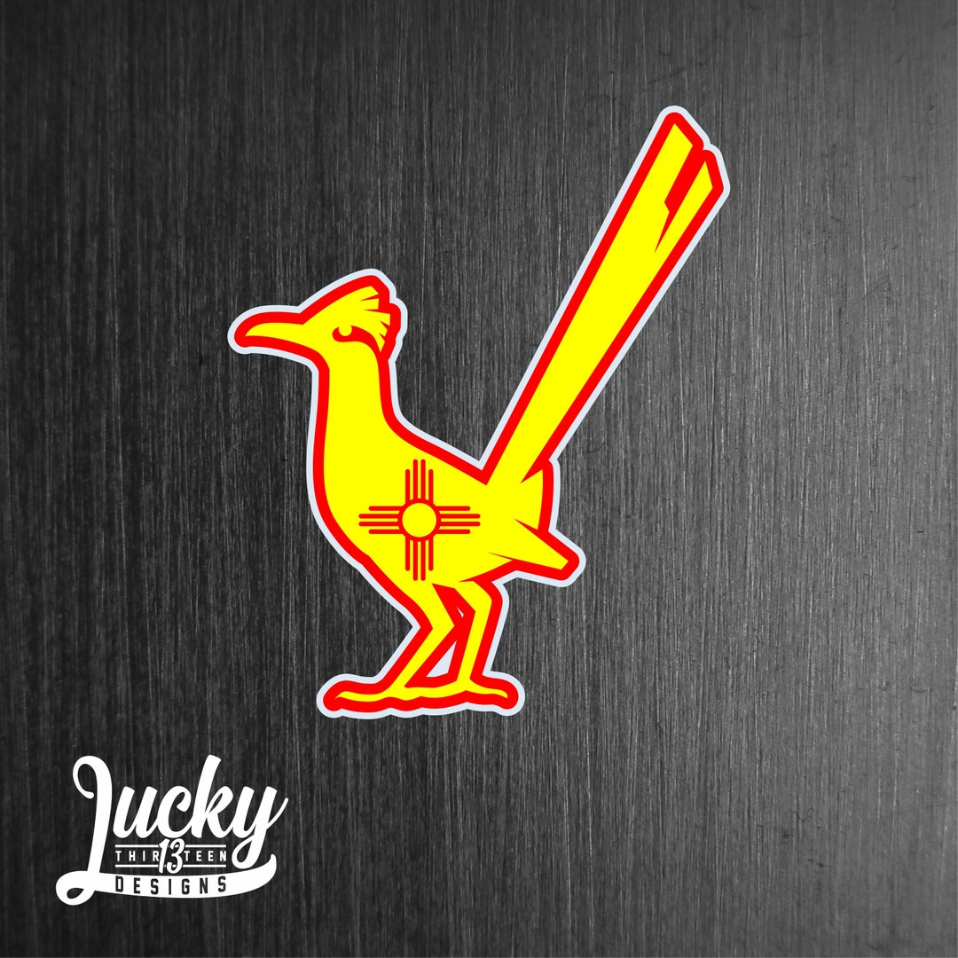 Printed New Mexico Road Runner Decal Etsy