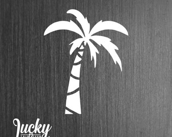 Palm tree vinyl decal