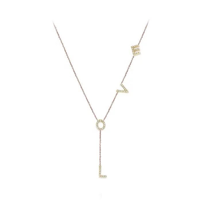Love lariat necklace discount