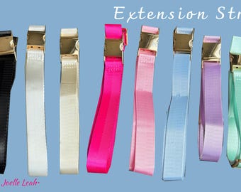 Color-Matching Extension Strap for Nylon Fanny Packs | Adjustable and Stylish Accessory