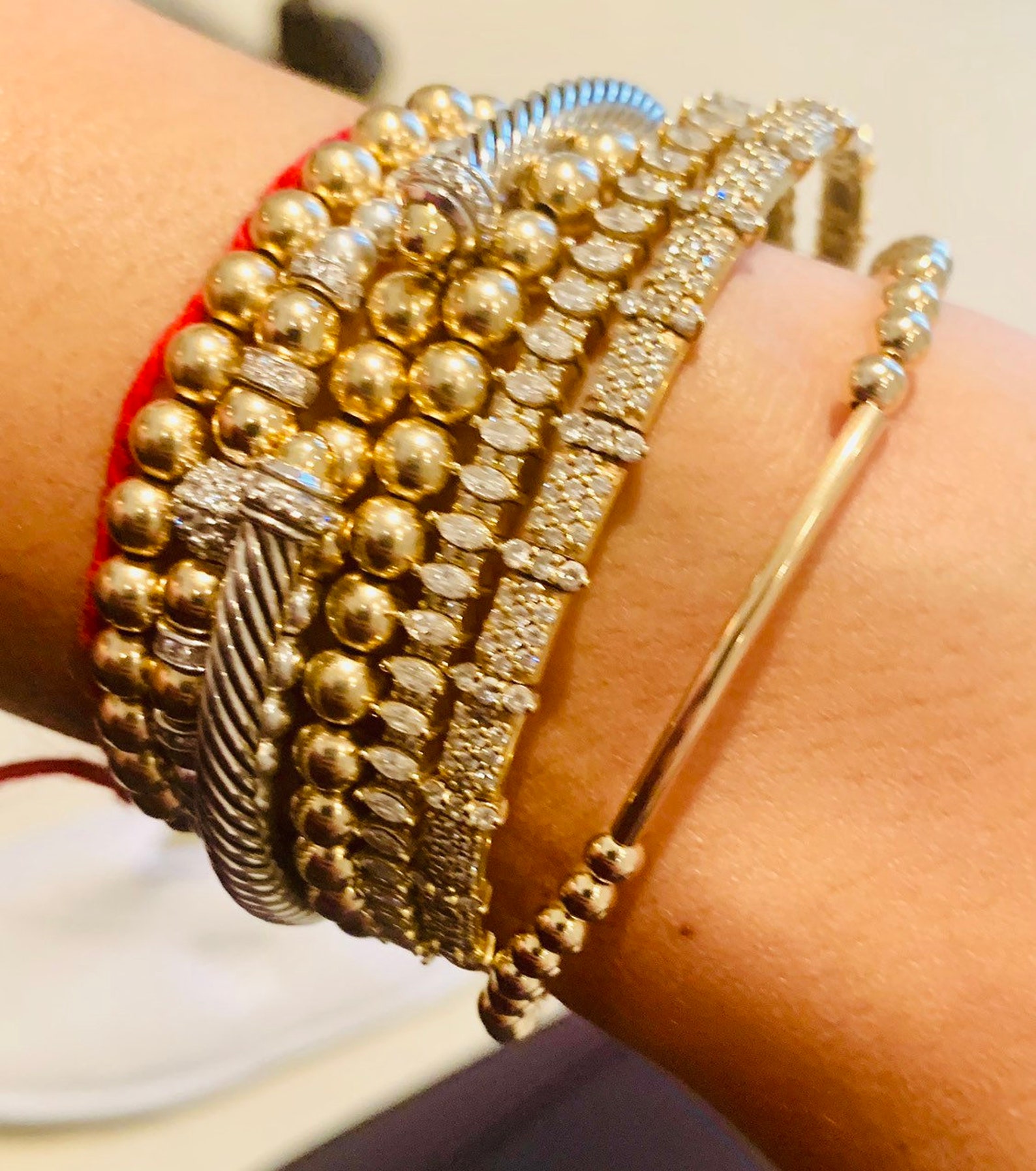 Gold Filled Ball Bead Stretch Bracelets 2.5mm 3mm 4mm 5mm Etsy