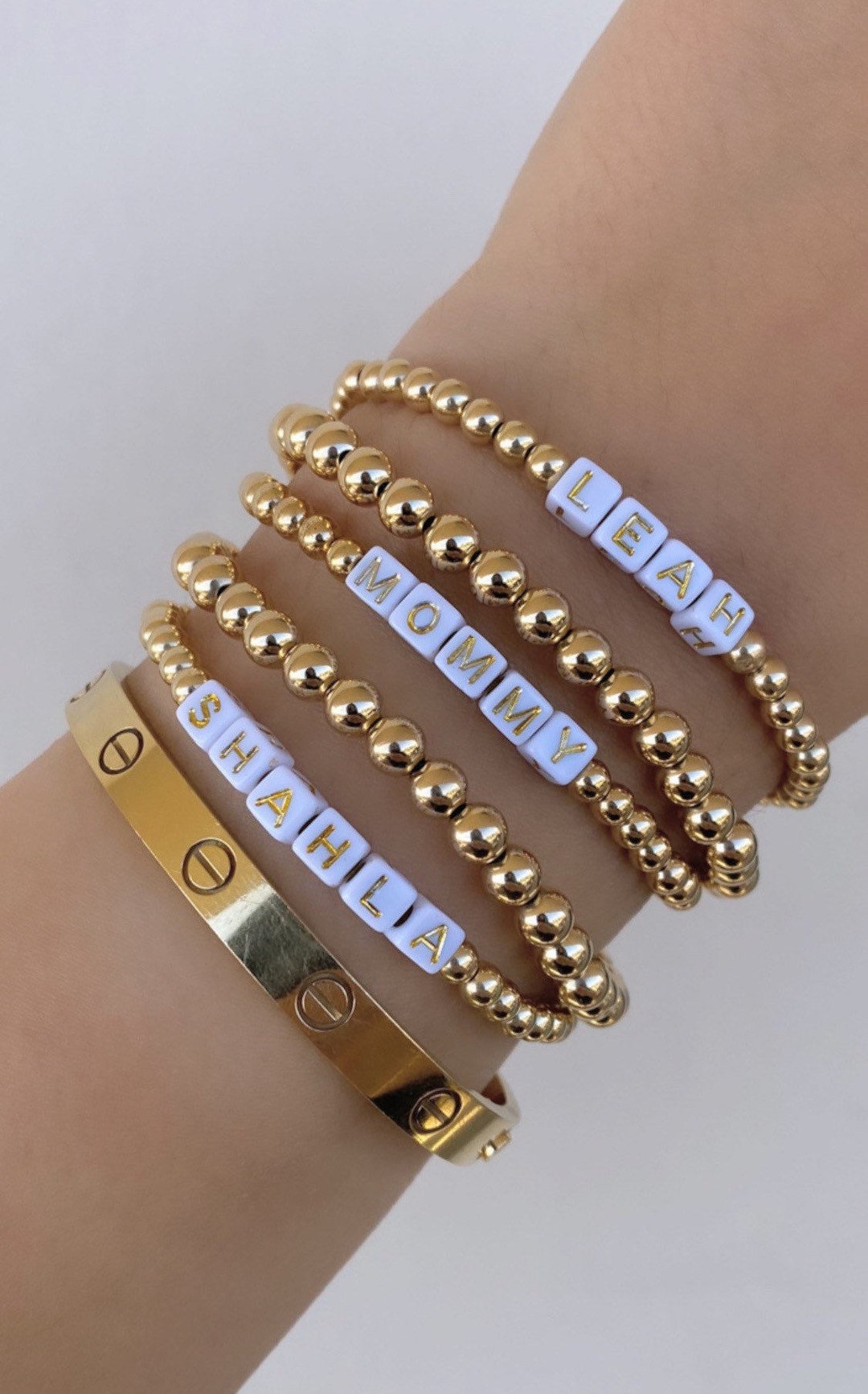 Bracelet Stack Cartier Love Bracelet Metal Detector Cartier