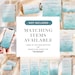 Ocean Beach Wedding Place Card Template,summer Coastal Beach Card ...