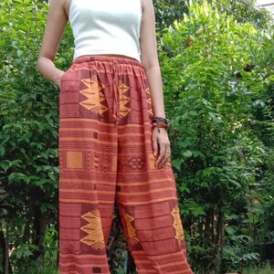 Harem Pants Women Boho Hippie Clothes Yoga Clothing Tribal Pants.