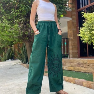 Harem Pants Women Boho Clothing Lounge Pants Unisex Pants Hippy Clothing