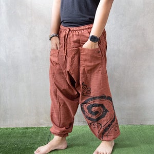 Mens Festival pants, Hippie  Clothing, Boho Pants men.
