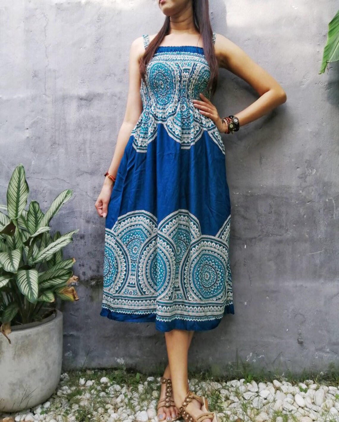 Boho Dress Maxi Boho Gypsy Dress Tribal Dress Hippie Dress | Etsy