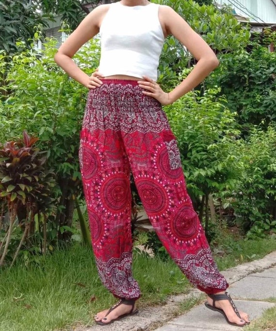 Buy Harem Pants Women / Music Festival Clothing / Hippie Pants / Yoga Pants  / Bohemian Clothing / Boho Clothing / Maditation Pants/ Harem Pants Online  in India - Etsy