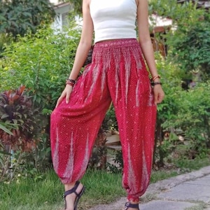 Hippie Clothing Bohemian Pants Harem Pants Women Boho Pants Bohemian Pants.