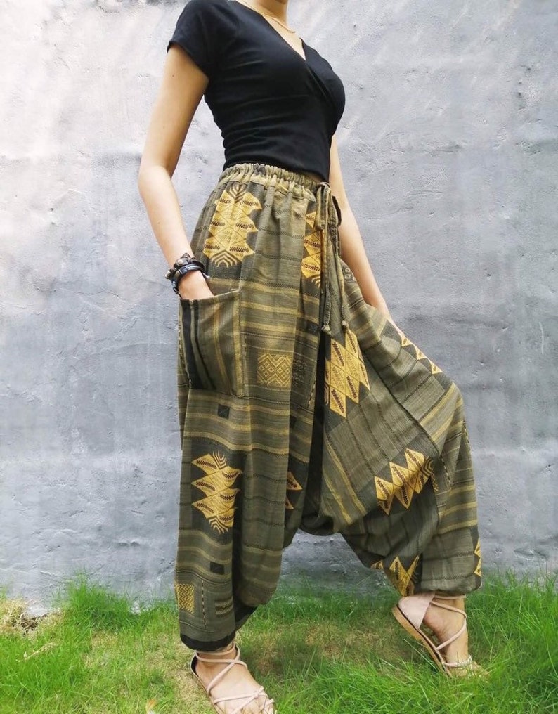 Harem Pants Women / Music Festival Clothing / Hippie Pants / Etsy