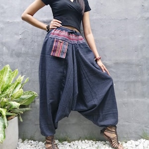 Hippie Pants Women Harem Pants Comfy Loungewear Trousers Loose Yoga Festival Summer Clothes Boho Beach Wear - Gift for Her