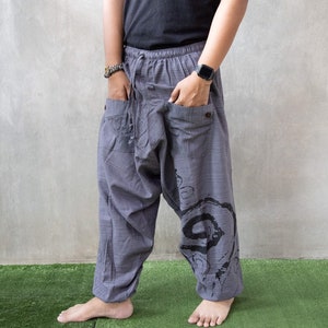 Harem Pants men, Mens Festival pants, Festival Clothing, Hippie Pants men, Mens Boho Pants, Hippie clothing, Hippie clothes