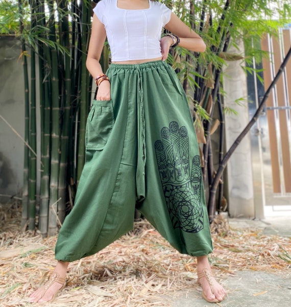 Women Men Harem Trousers Loose Yoga Pants Baggy India | Ubuy