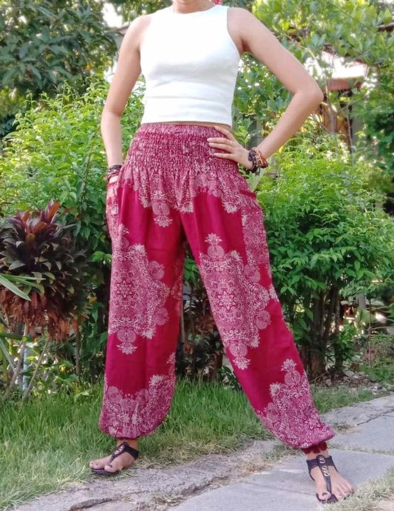 Black Harem Pants Women Womens Festival Pants Festival Etsy