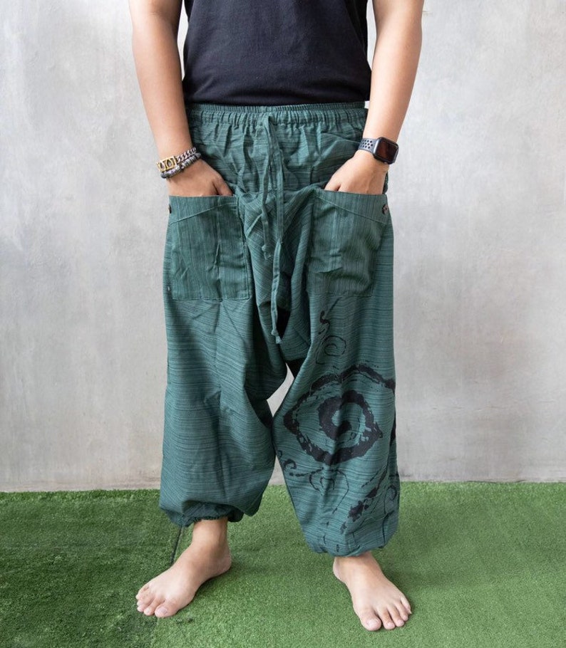 Harem Pants men Mens Festival pants Festival Clothing Etsy