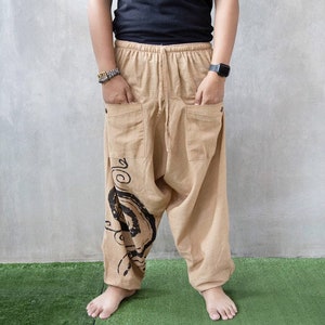 Mens Festival Pants // Back Festival Clothing // Mens Harem Pants // Mens Clothes // Mens Festival Pants // Festival Clothes for Men