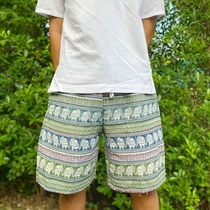 Mens Festival Shorts, Mens Hippie Shorts, Boho Clothing, Festival Shorts, Mens Bohemian Shorts, Hippie Clothes Men.
