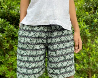 Pantalones cortos de festival para hombre, pantalones cortos de festival, pantalones cortos de festival para hombre, pantalones cortos de hombre, pantalones cortos hippies para hombre, ropa hippie, ropa bohemia