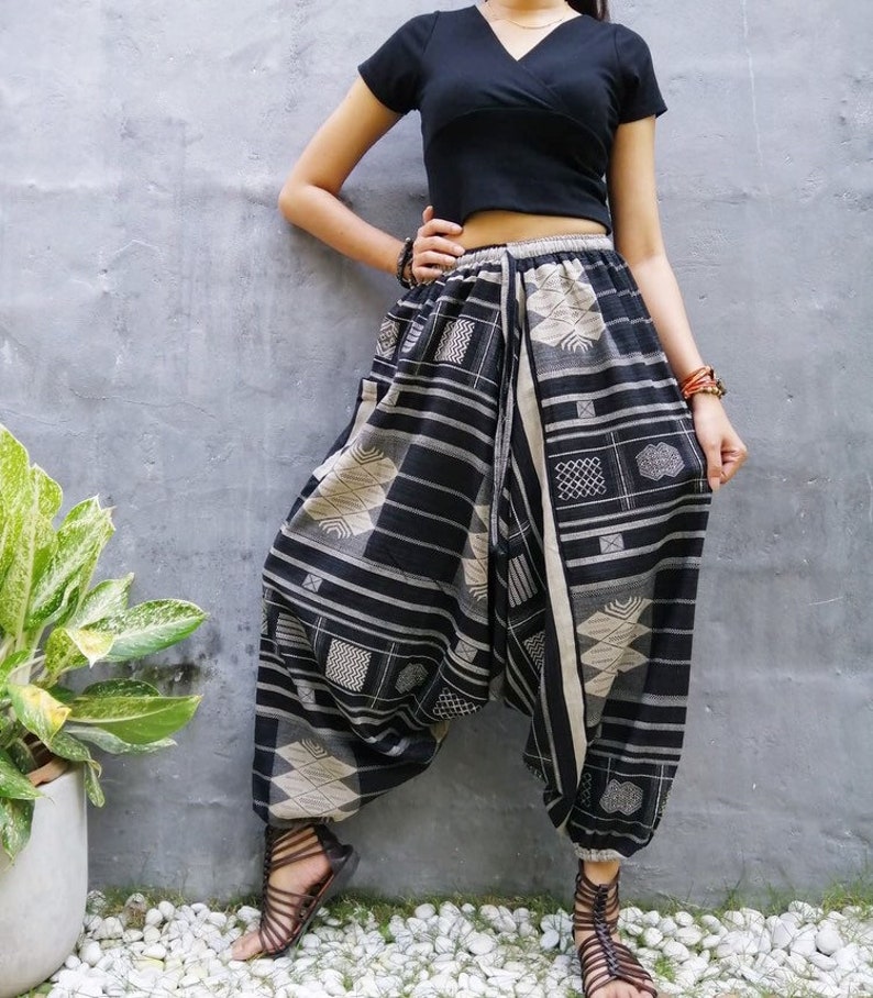 Harem Pants Women Hippie Clothes Boho Clothing Festival Pants - Etsy