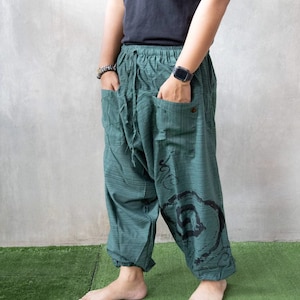 Festival Clothing, Hippie Pants men, Boho Pants, Tribal clothing