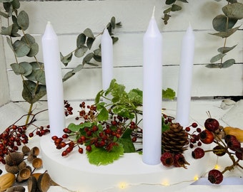 Adventskranz/Adventskranz für Stabkerzen