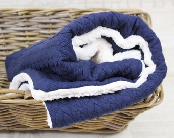 Kuscheldecke / Babydecke /Krabbeldecke /Blau