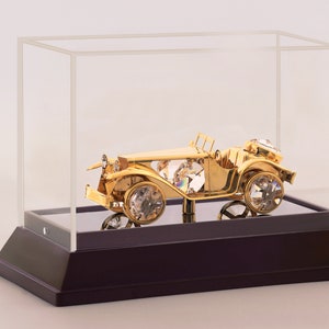 SWAROVSKI スワロフスキー クリスタル オールドタイマーカー Vintage Swarovski Crystal Old Timer Car, Retired Ornament (repair