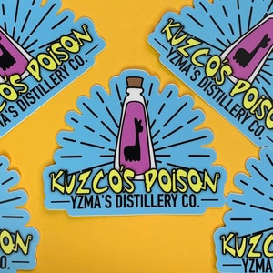 Emperor's New Groove Kuzco's Poison -Disney Sticker-Disney Llama