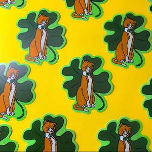 Thomas O&#39;malley Inspired Sticker- Disney Inspired Sticker- Irish Sticker