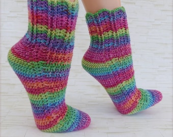 EasySoks19 crochet instructions for beautiful socks crocheted easily and quickly / instructions in German