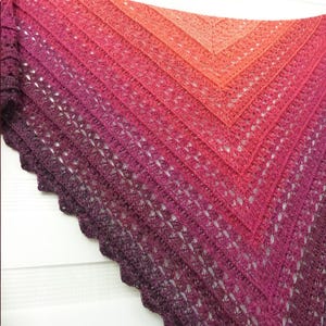 Häkelanleitung Infinito 10.0 gehäkeltes Dreieckstuch / Endlostuch - eBook Häkeln / Anleitung in Deutsch und Englisch