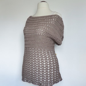 Instructions &quot;LaCarina&quot; great crocheted shirt, casual & elegant - eBook Crochet / Instructions in German