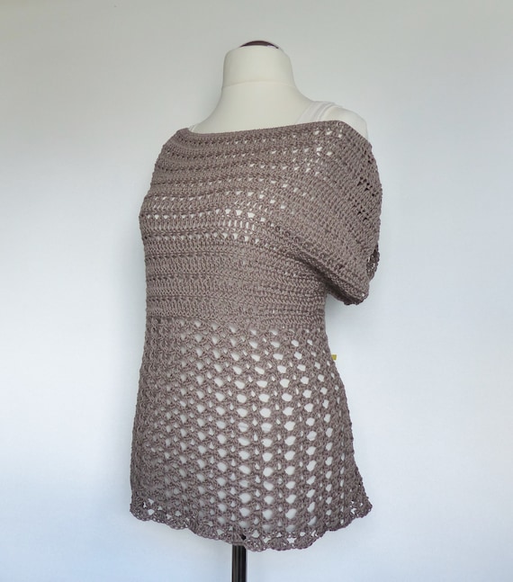 Camisa tejida a crochet sale