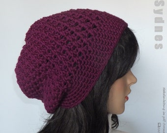 Modèle « Sydney » - bonnet décontracté / bonnet au crochet - eBook crochet / instructions en allemand