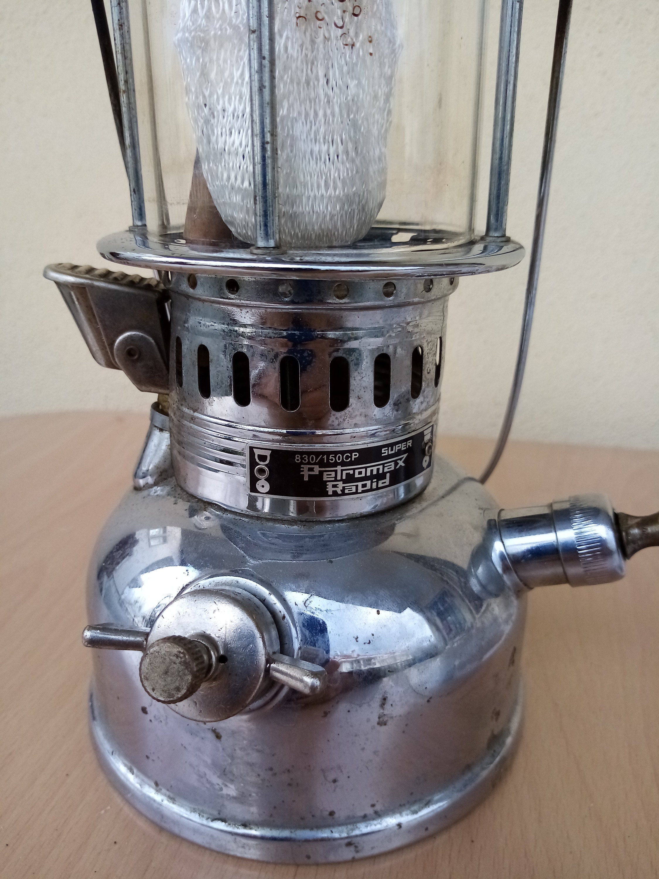 Aiguille De Lanterne à Kérosène 350CP - Petromax, Hipólito, Optimus - Laiton - NOS