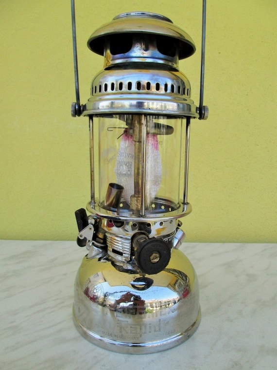 Petromax Rapid 827 250 CP Super Kerosene Lantern Germany Made