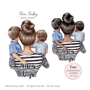 Muttertag Clipart, Mutter und Sohn Clipart, Baby Clipart, Mutter der Jungen Clipart, Mama Clipart, Eltern Clipart, Kinder Clipart, Eltern,
